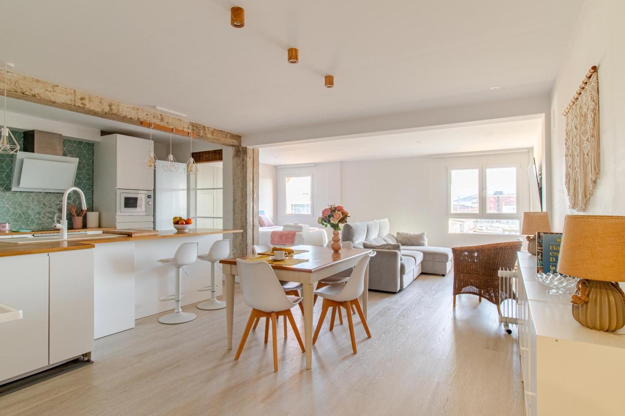 Apartamento Atractivo Piso Recien Reformado Santander Exterior foto